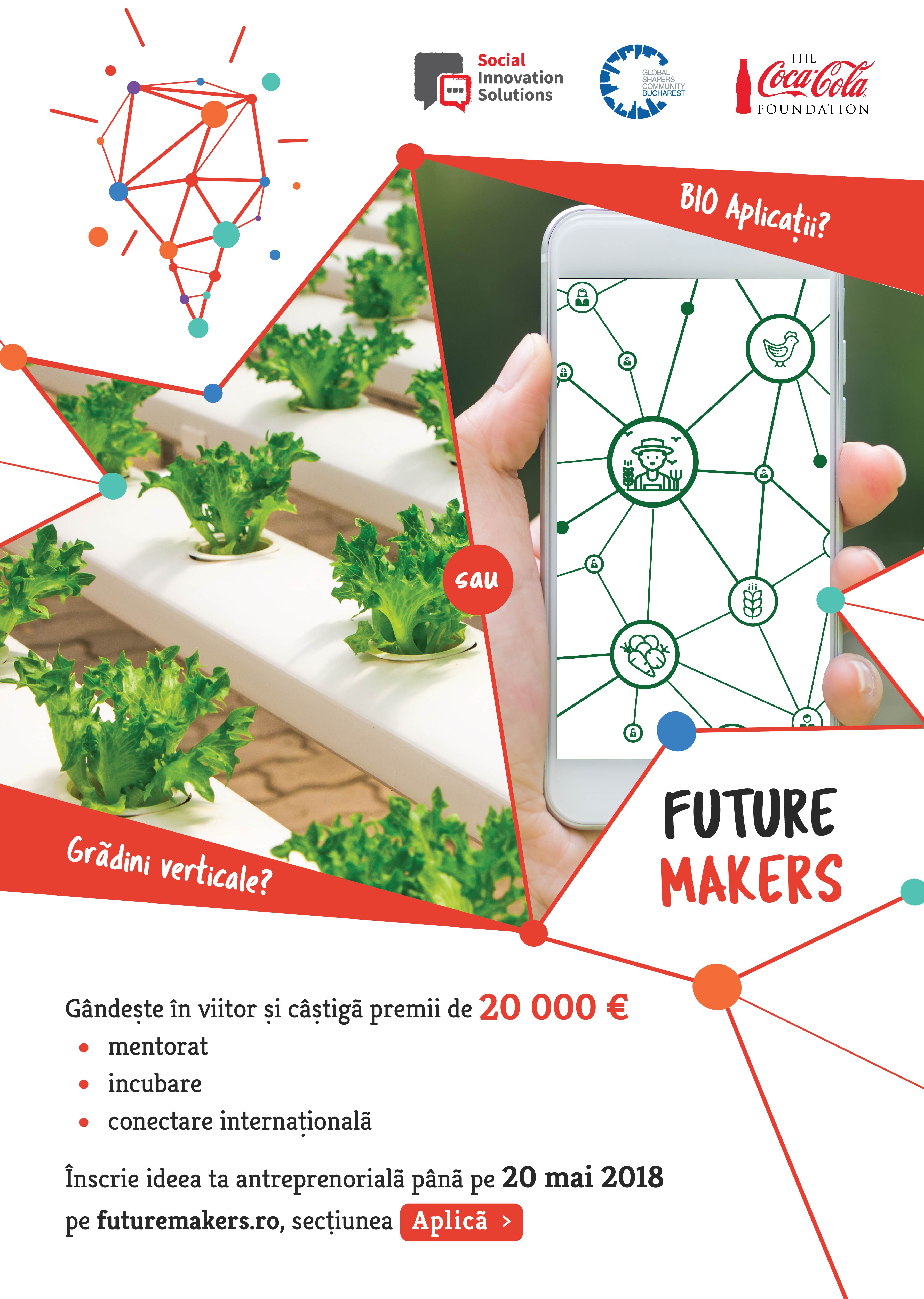 Experți de la World Economic Forum, Oxford și antreprenori români caută tineri cu idei de viitor pentru a-i premia cu 20.000 euro în competiția Future Makers