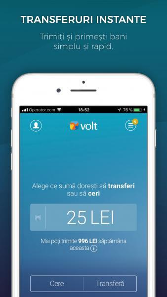 Volt Finance, în parteneriat cu Libra Internet Bank și Mastercard, lansează VOLT, prima aplicație de transfer de bani în sistem Peer-2-Peer din România