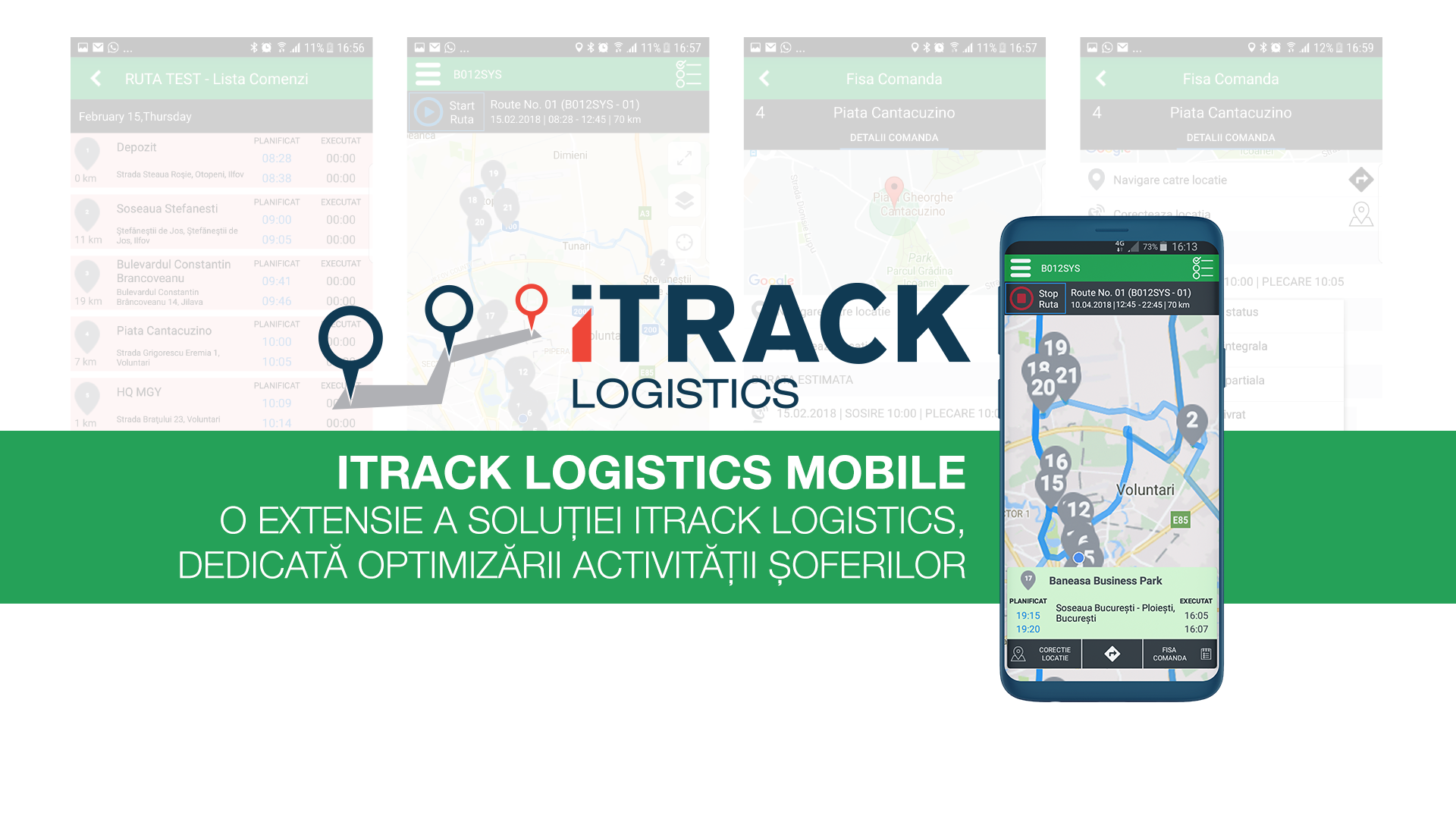 Isys Professional lansează soluția dedicată optimizării și monitorizării rutelor, iTrack Logistics