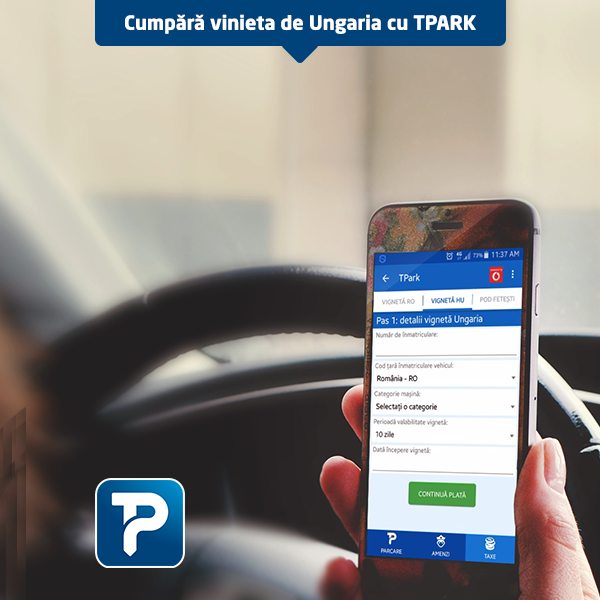 TPARK a lansat plata vinietei maghiare cu telefonul mobil