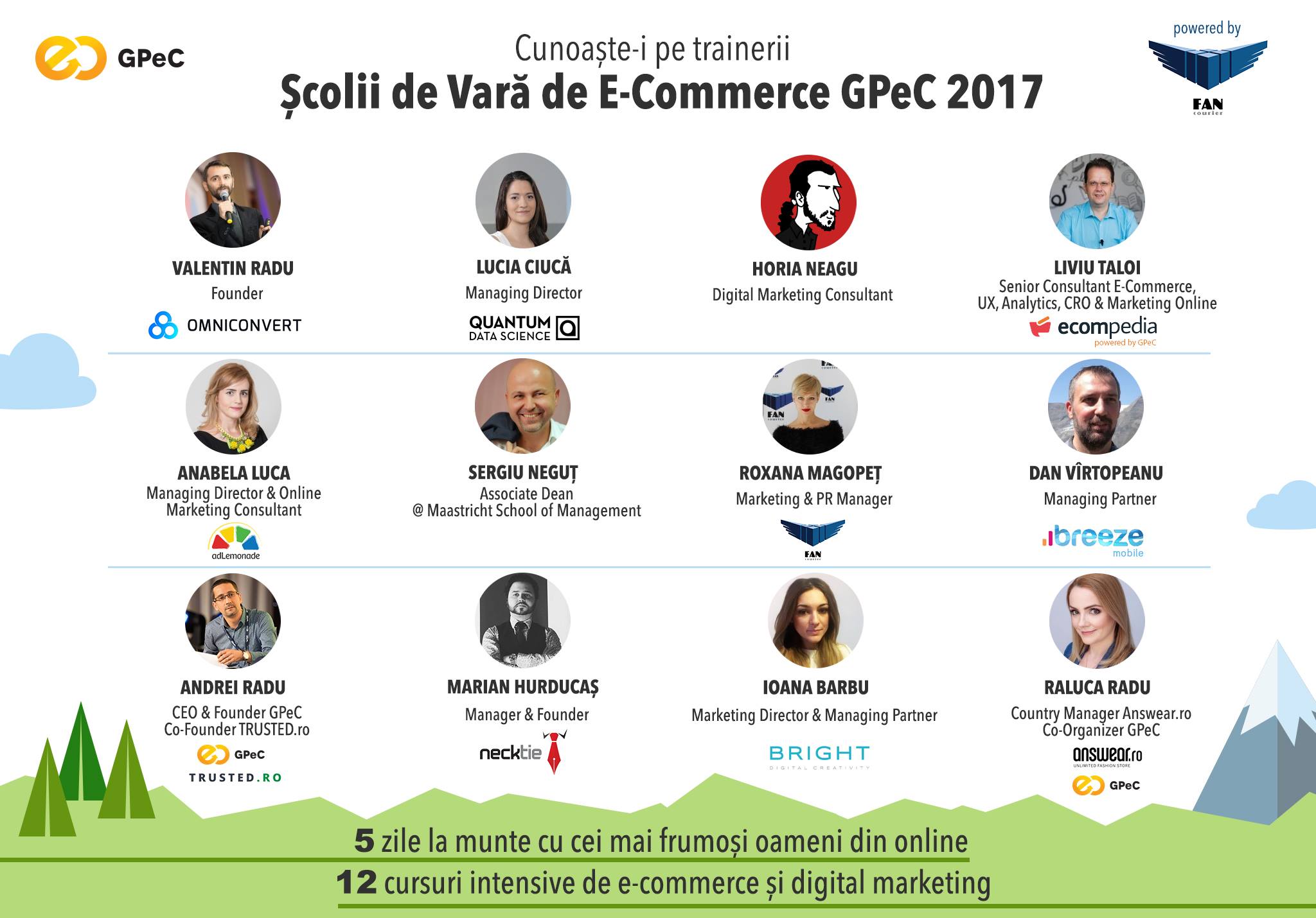  Au început înscrierile pentru  Școala de Vară de E-Commerce GPeC
