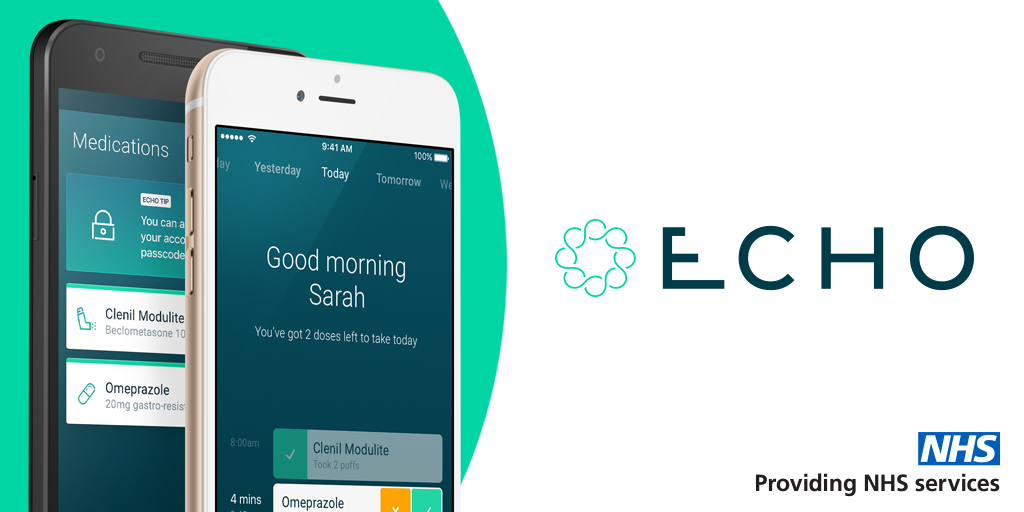 Investiție de 7 milioane de lire pentru aplicația de management al medicamentelor, Echo