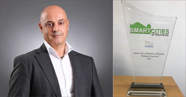 Intrarom a fost premiată pentru implementarea primului sau Proiect Pilot Smart City 