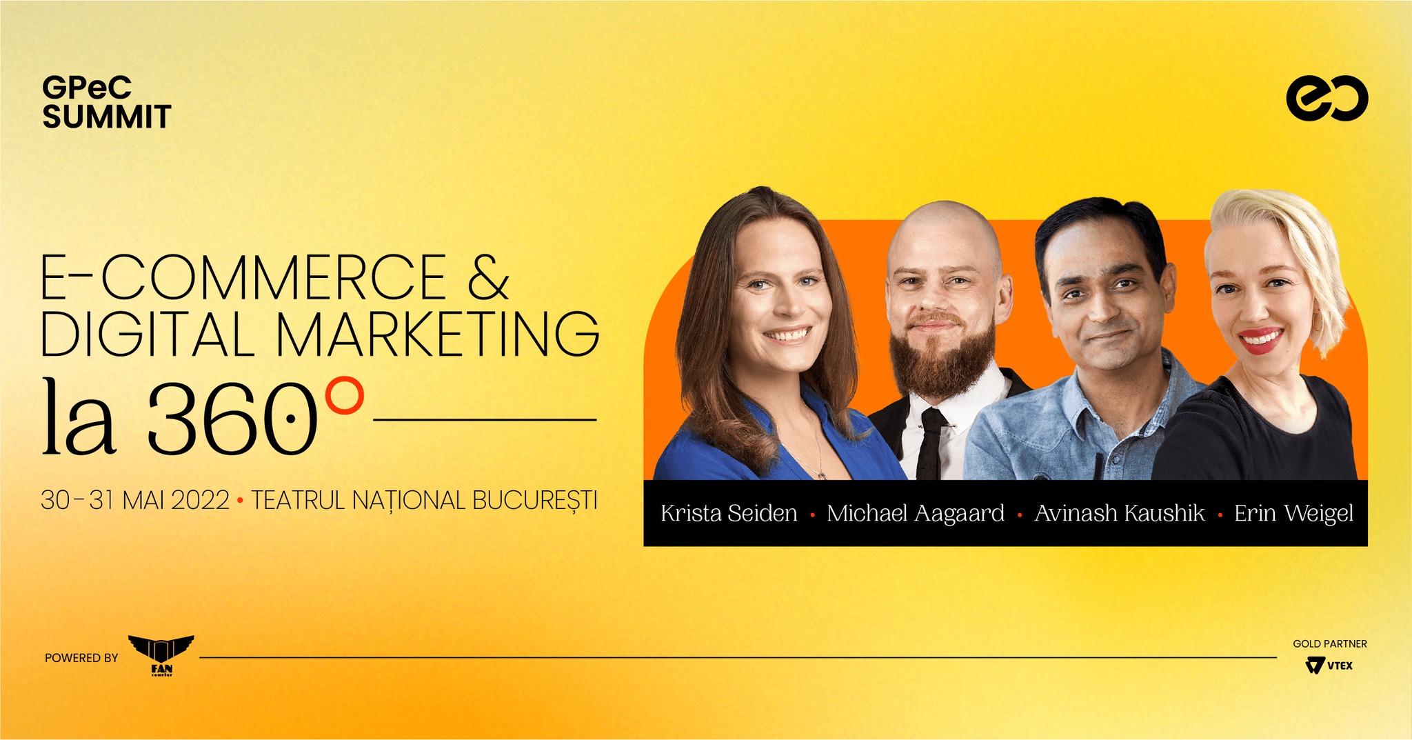 GPeC SUMMIT 30-31 Mai: Cum să crești vânzările online și să faci marketing cu rezultate