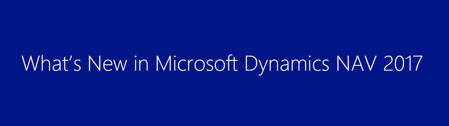 Microsoft Dynamics NAV 2017 este disponibil la nivel global