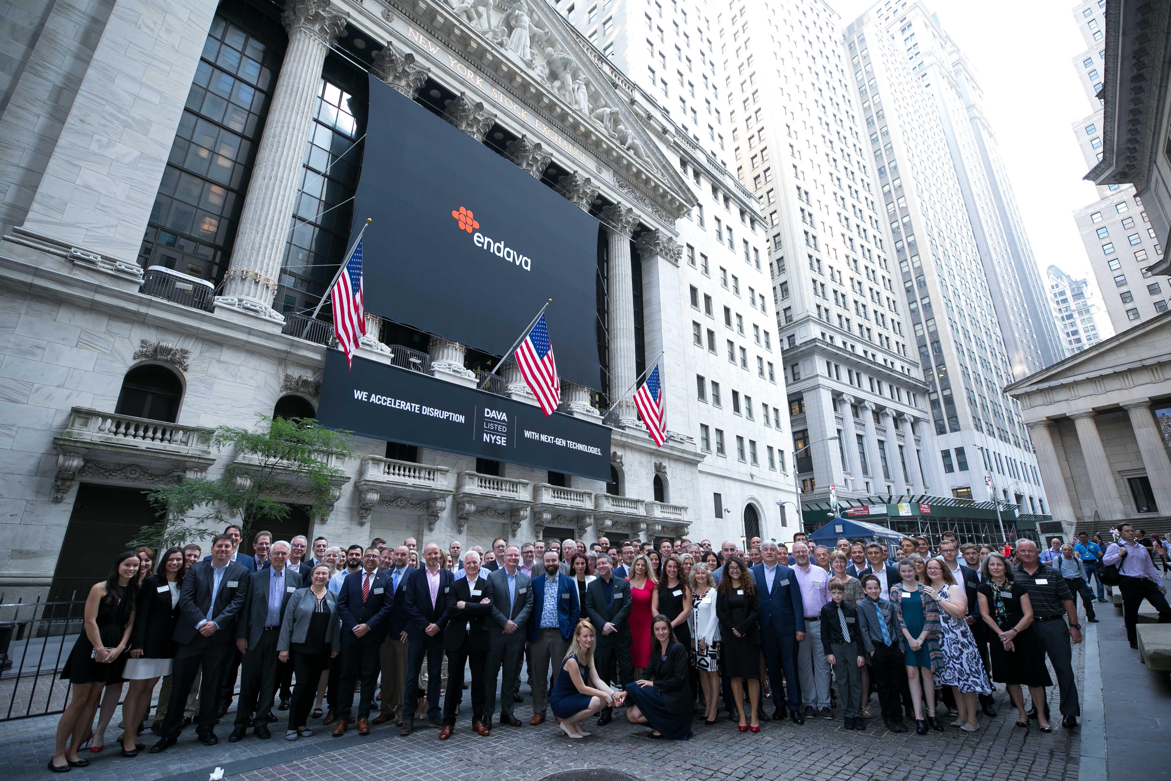  ENDAVA S-A LISTAT LA BURSA DE LA NEW YORK