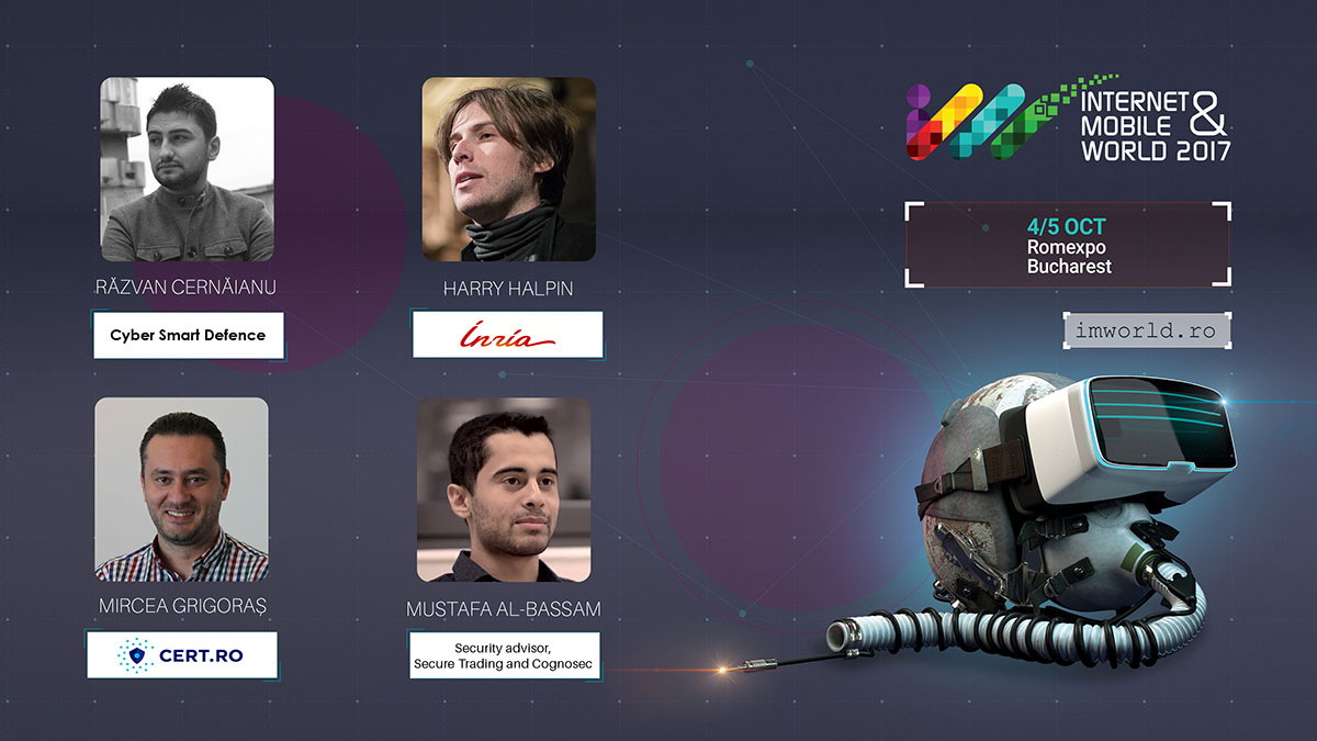 Peste 20 de hackeri, „luptatori cibernetici” si experti in protectia datelor, pe scena inaugurala de Security de la Internet & Mobile World 2017 