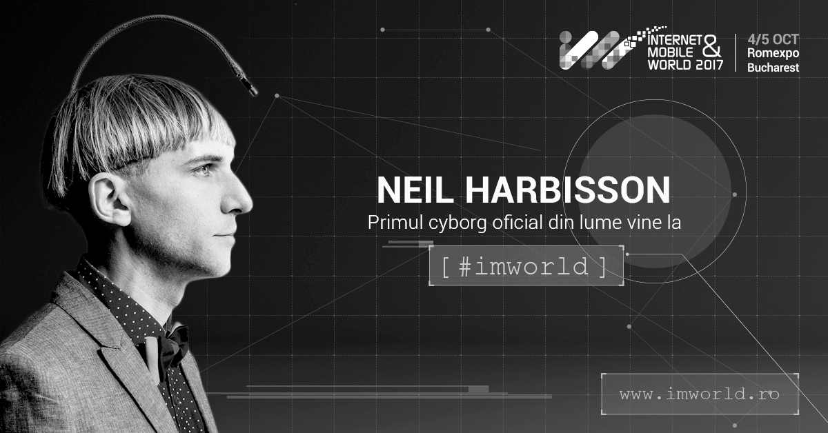 Primul cyborg oficial din lume vine la IMWorld 2017