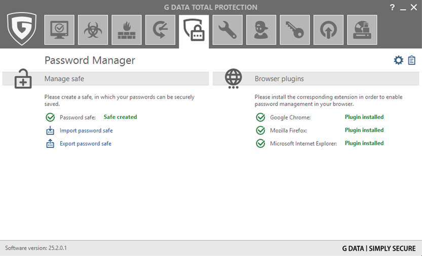 G DATA Password Manager face ordine in jungla parolelor
