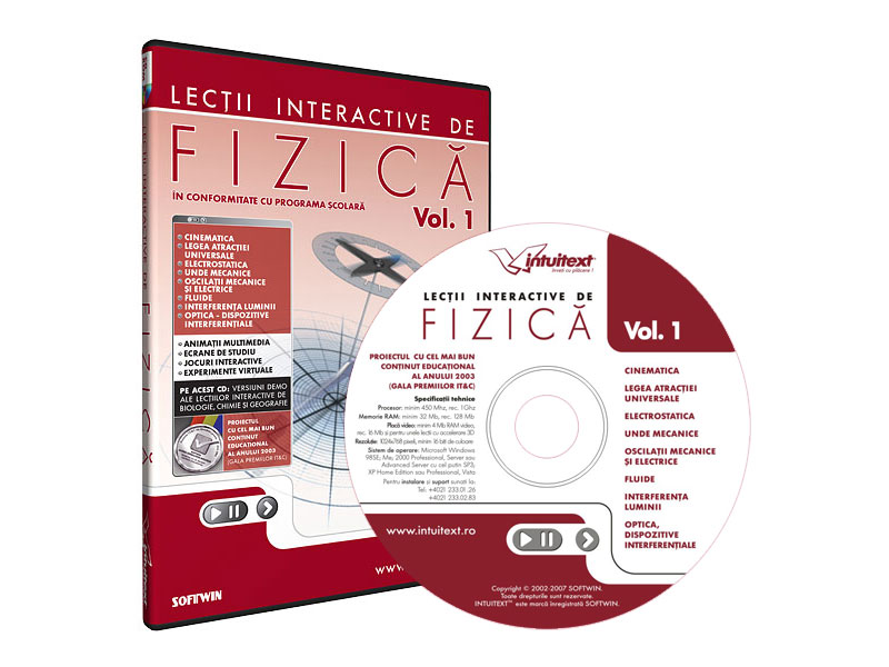 Fizică liceu Vol. I 