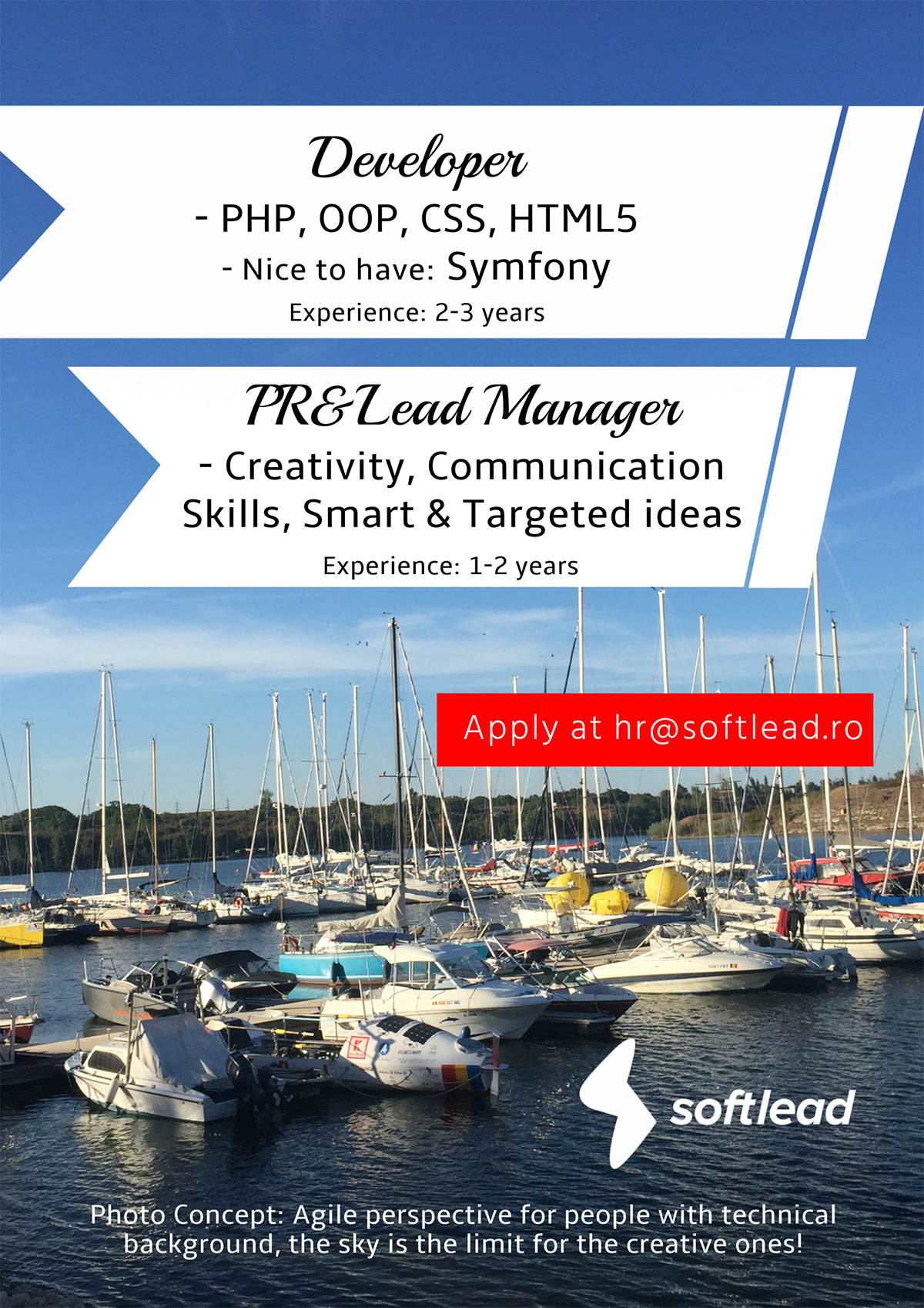 Softlead: Recrutăm Developeri și PR Manager