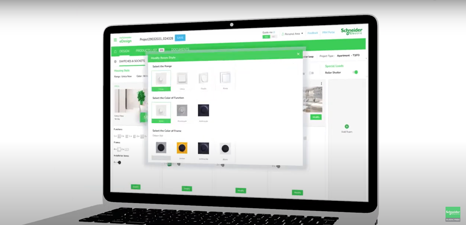 Ce oferă aplicația web care proiectează și bugetează instalații electrice pentru ansambluri rezidențiale în timp real?