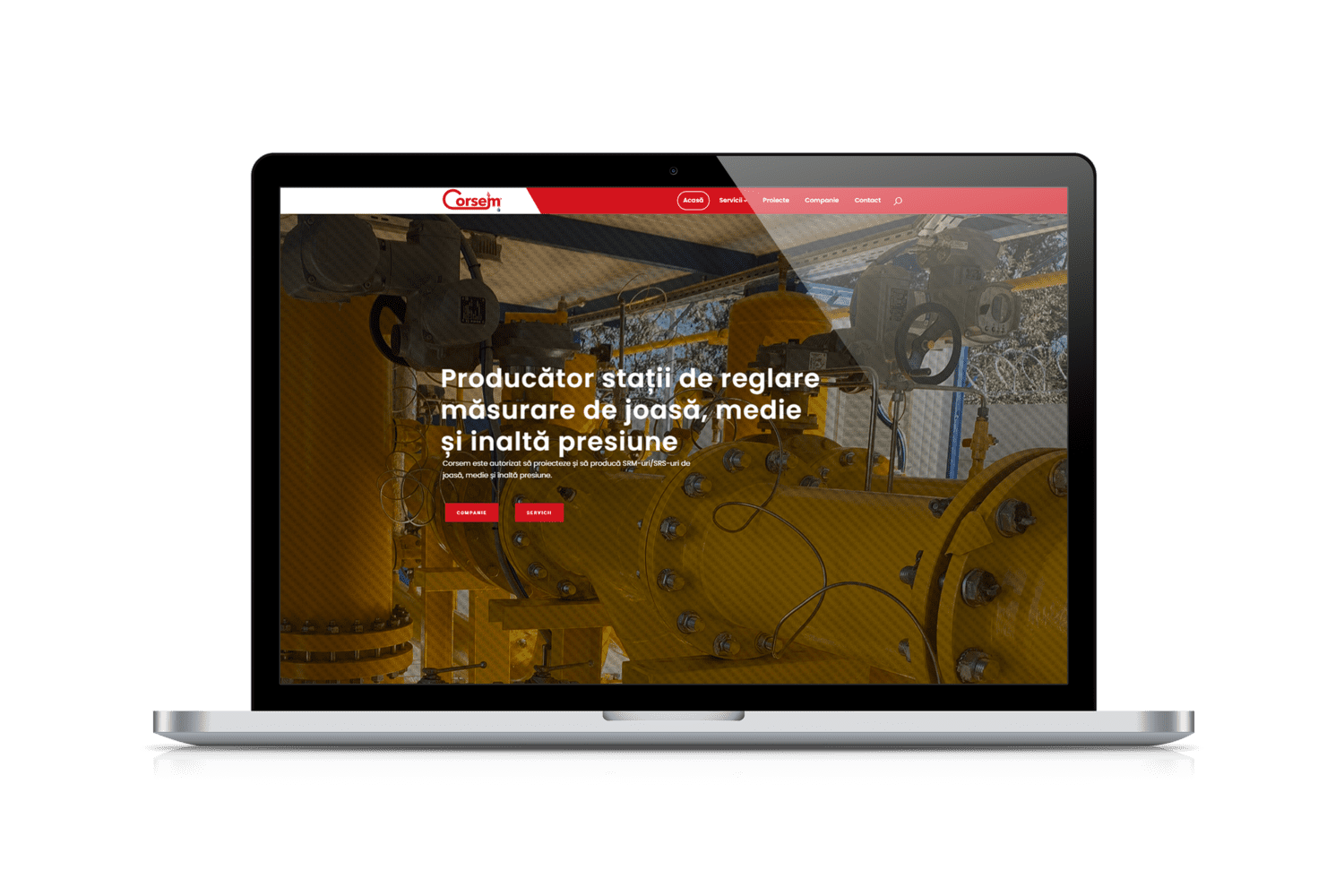 Corsem - Producător Stații de Reglare Măsurare de Joasă, Medie și Înaltă Presiune