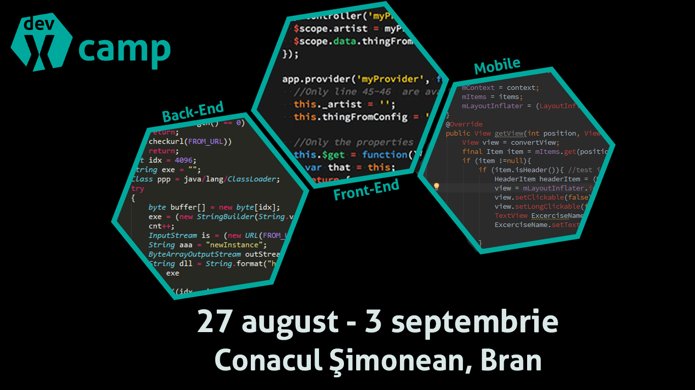  DevXCamp- fii supererou în programare 