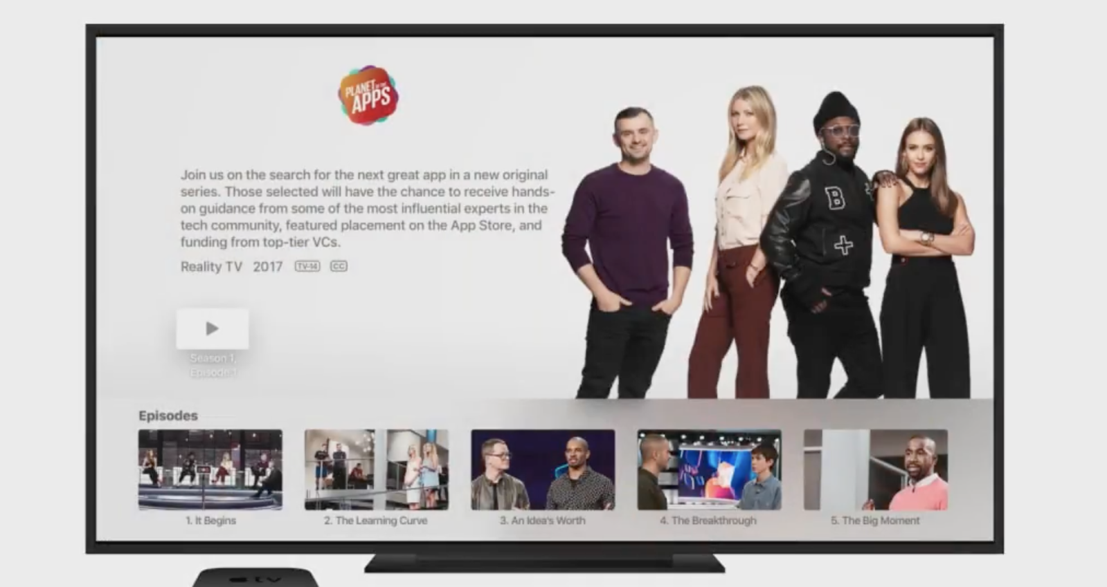 Planet of the Apps – show-ul de televiziune marca Apple a debutat cu primul episod