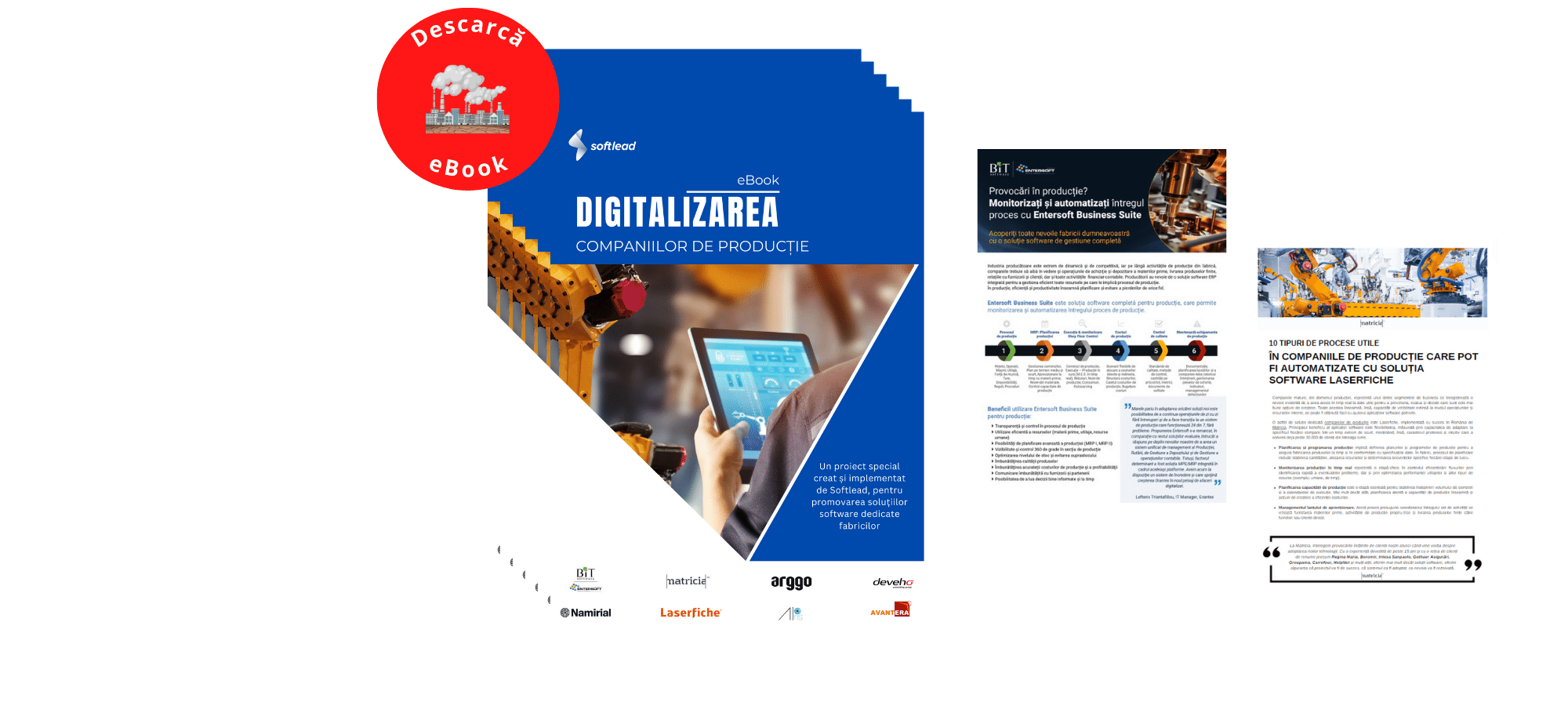 Softlead lansează eBook-ul dedicat companiilor de producție care au în plan creșterea gradului de digitalizare