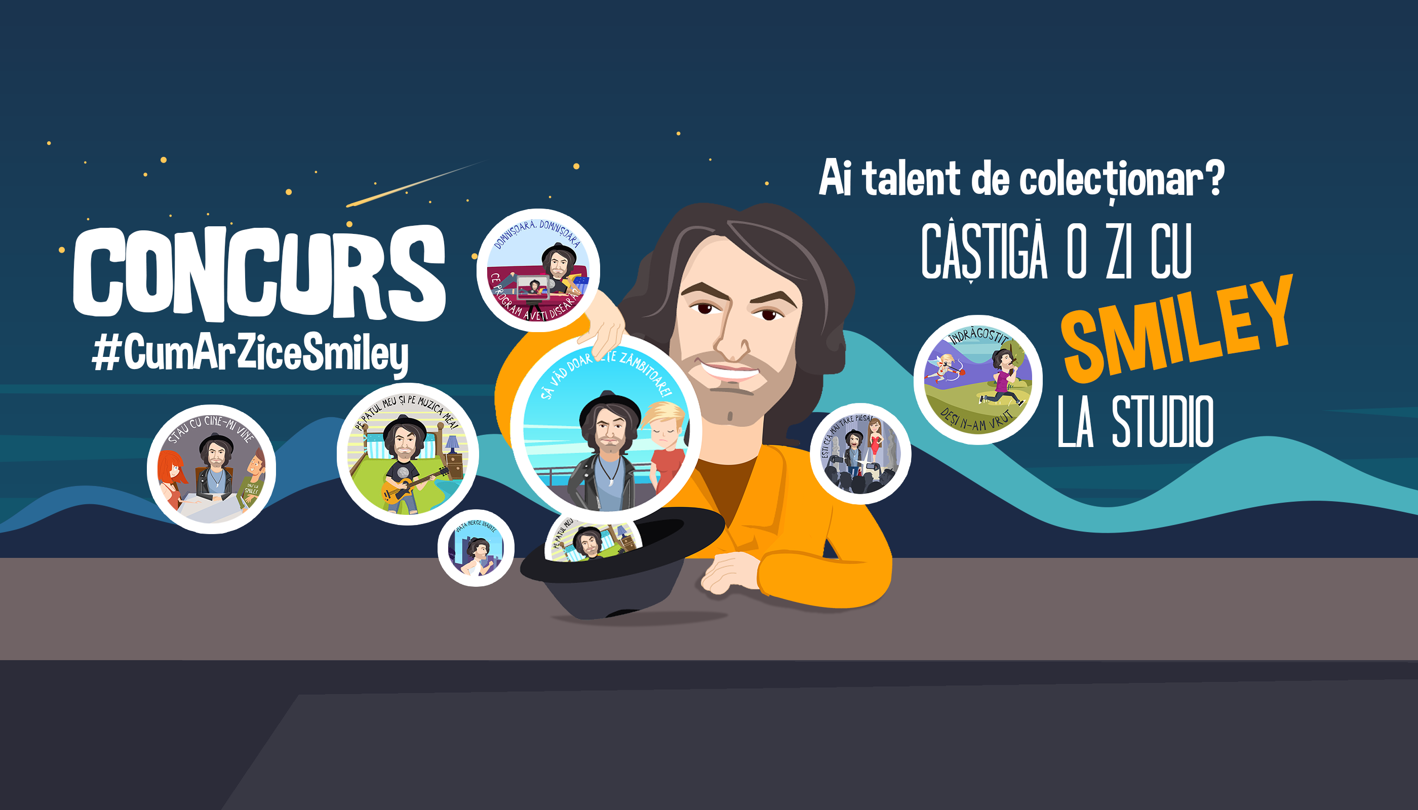 Campania #CumArZiceSmiley s-a viralizat din prima zi - peste 25.000 de useri au colecționat stickere cu Smiley!