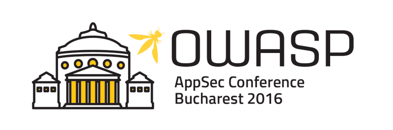 OWASP Bucharest AppSec Conference 2016 - 6 Octombrie  