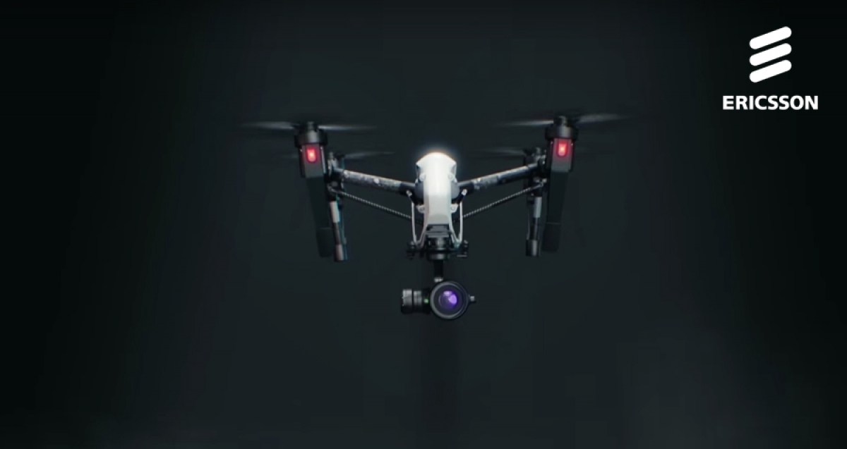 Ericsson și China Mobile testează în teren primul prototip de dronă 5G 