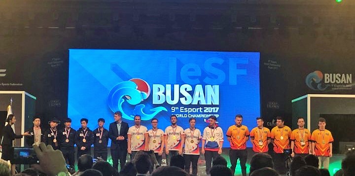 România câştigă locul 2 la Esports World Championship Busan 2017