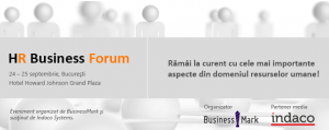 Indaco Systems, partener media al evenimentului „HR Business Forum”