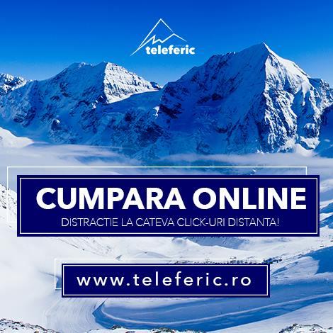 Veste bună pentru iubitorii sporturilor de iarnă: Teleferic Prahova și NETOPIA introduc plata online a biletelor de acces pe pârtiile din Valea Prahovei