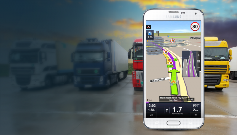 Aplicația Sygic Truck a atins 1 milion de instalări și sărbătorește poziția de top ca aplicație de navigație pentru camioane