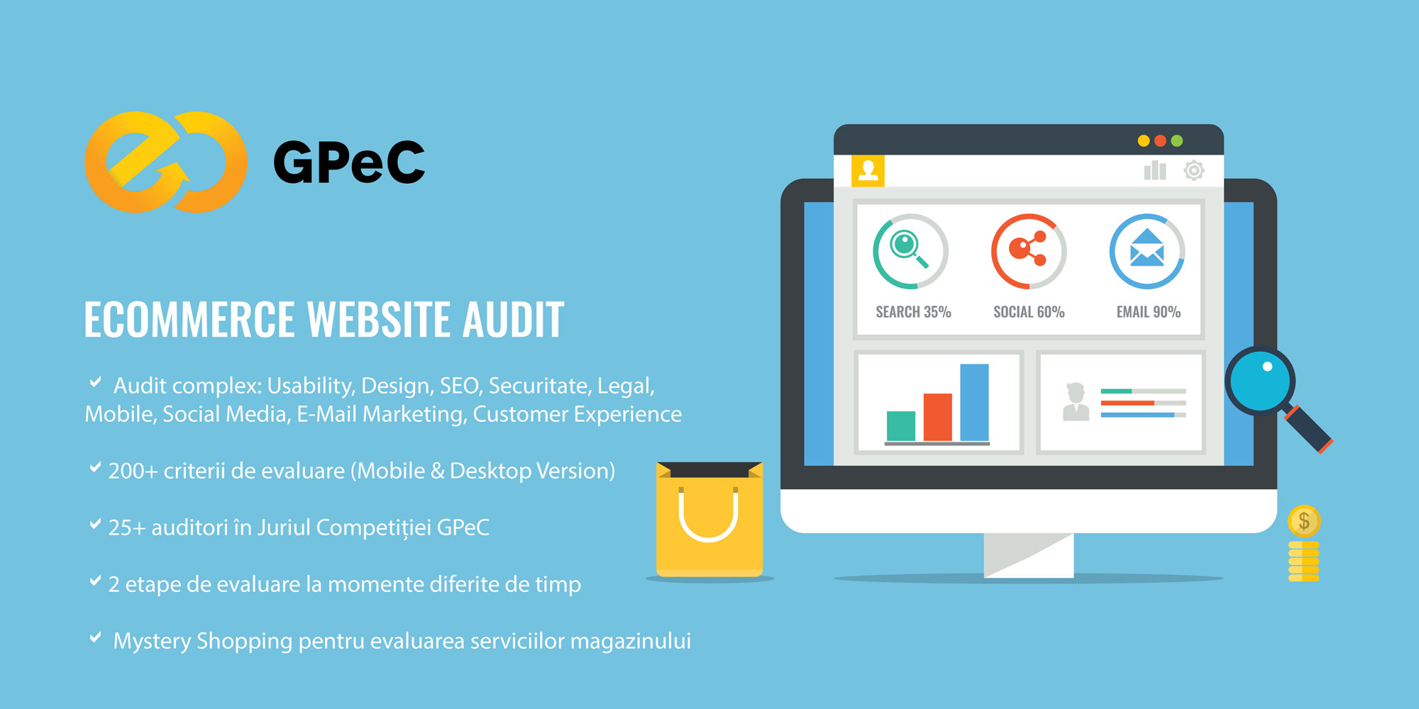 GPeC 2018 a început: magazinele online află totul despre cum să își crească vânzările, iar cei mai buni speakeri internaționali în E-Commerce și Digital Marketing vin la GPeC SUMMIT