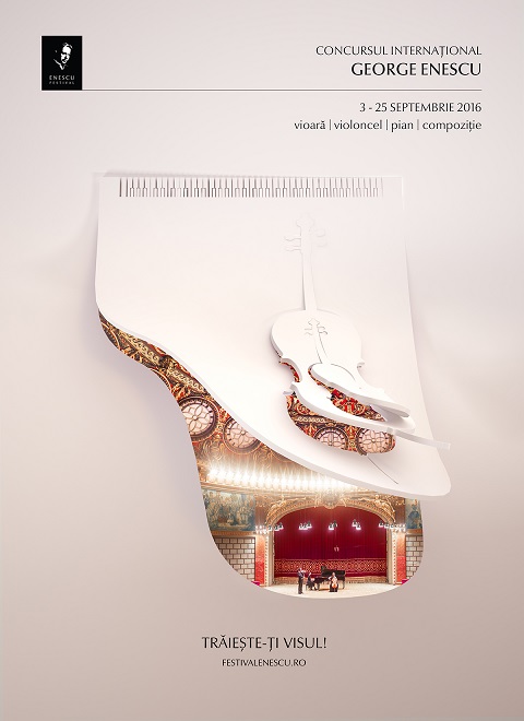 Concursul Enescu 2016 lansează Aplicația Trăiește-ți visul!, prin care invită publicul să descopere cu ce tip de muzician seamănă și să își împărtășească propriul vis