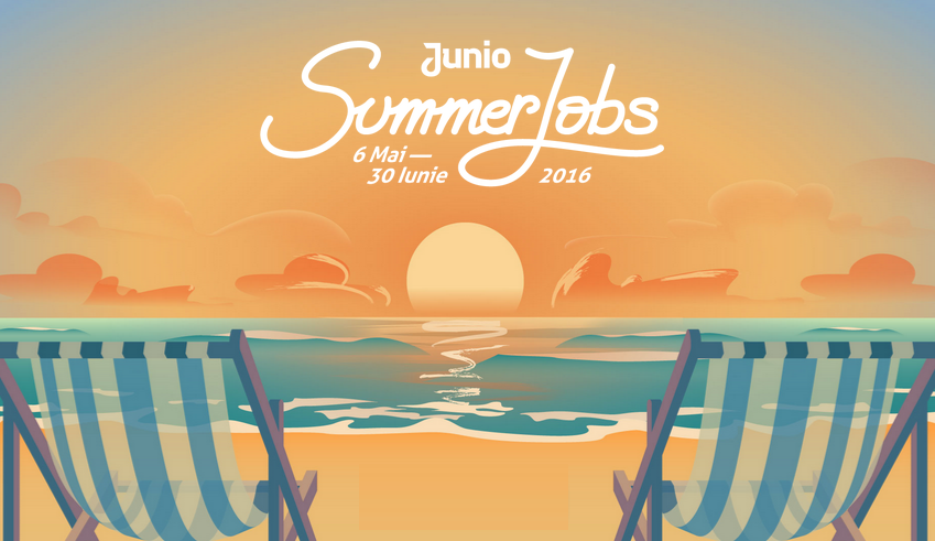 Junio.ro lansează Summer Jobs - o secțiune dedicată locurilor de muncă pe timp de vară pentru studenți