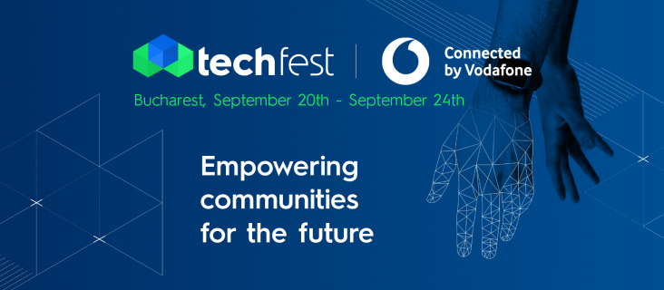 TechFest connected by Vodafone aduce pe scenă  jucători internaționali din zona blockchain și inteligență artificială 