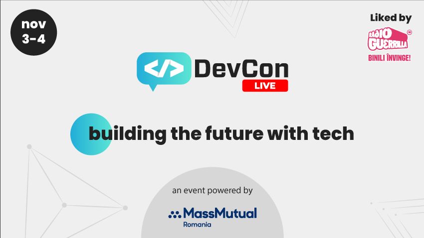 Pe 3 și 4 Noiembrie, va fi live cel mai amplu hub de evenimente online dedicat profesioniștilor IT și developerilor