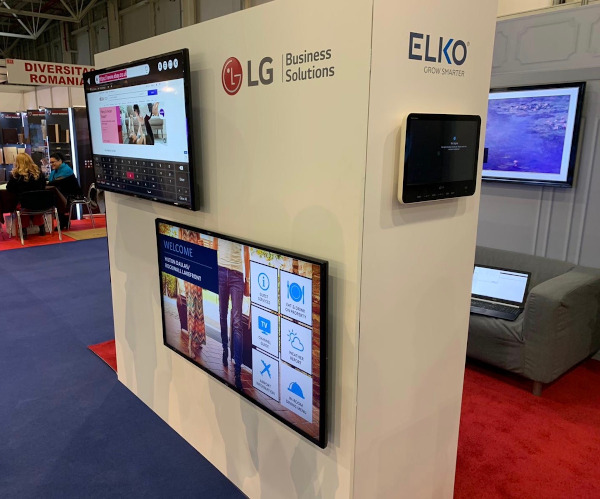 ELKO participă la RomHotel alături de LG Business Solutions cu soluții ale viitorului pentru industria hotelieră