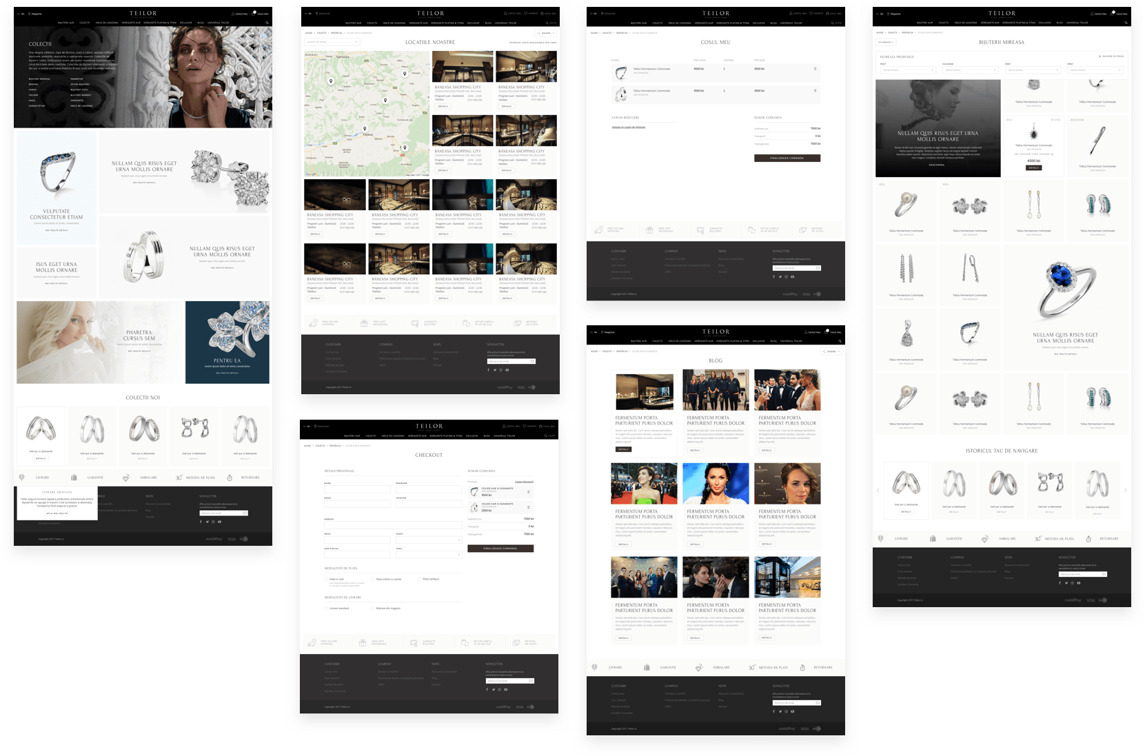 Studiu de caz: implementare e-commerce pentru bijuteria Teilor