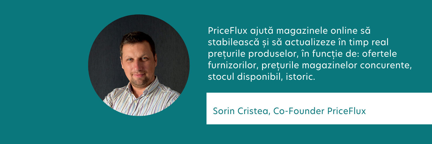 PriceFlux, platforma românească de analiză a prețurilor, a fost invitată de Web Summit la Lisabona pentru a-și prezenta soluția inovatoare