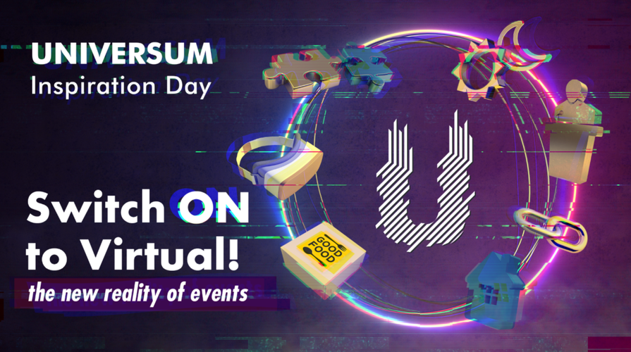 Într-o industrie a evenimentelor paralizată de incertitudine, UNIVERSUM prezintă pe data de 7 mai soluții și instrumente pentru migrarea oricărui tip de eveniment în online