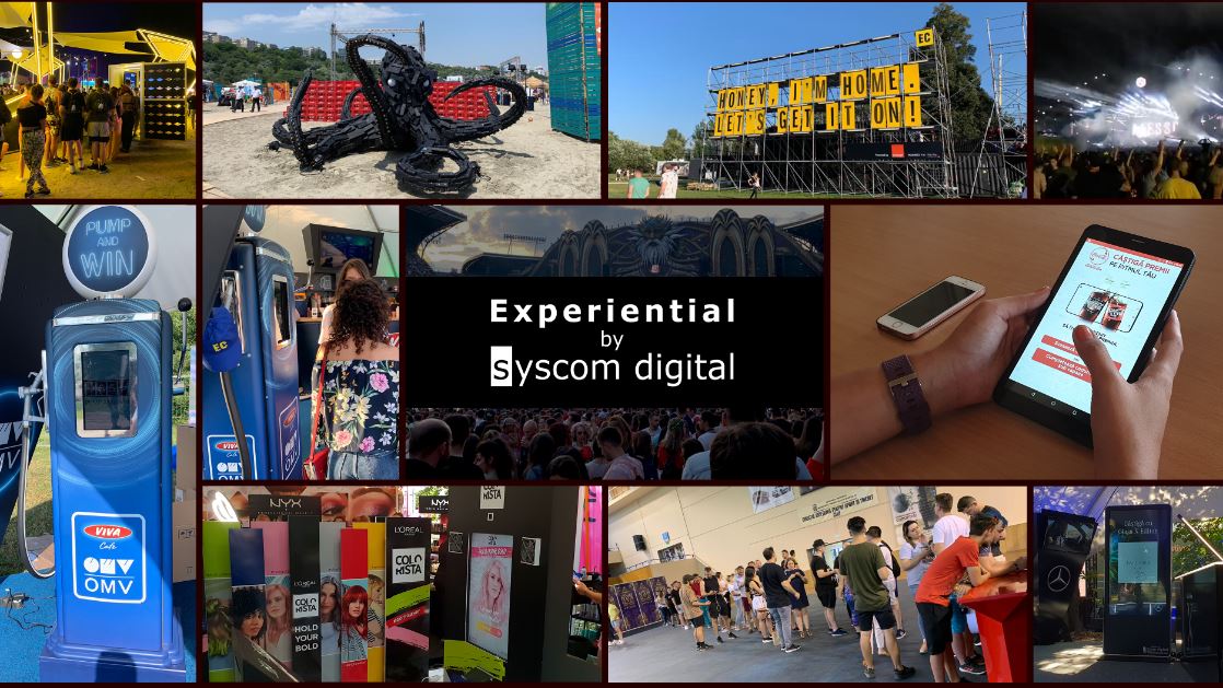 La cele mai tari festivaluri ale verii, brandurile au fost vedetele pe scena digitală a activărilor implementate de divizia Experiential by Syscom Digital